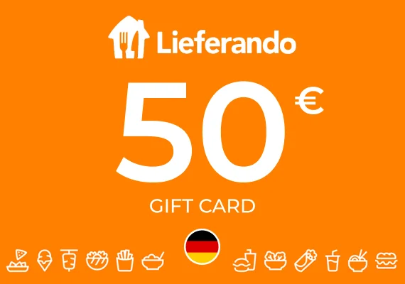 Lieferando Gift Card 50 EUR Key - GERMANY